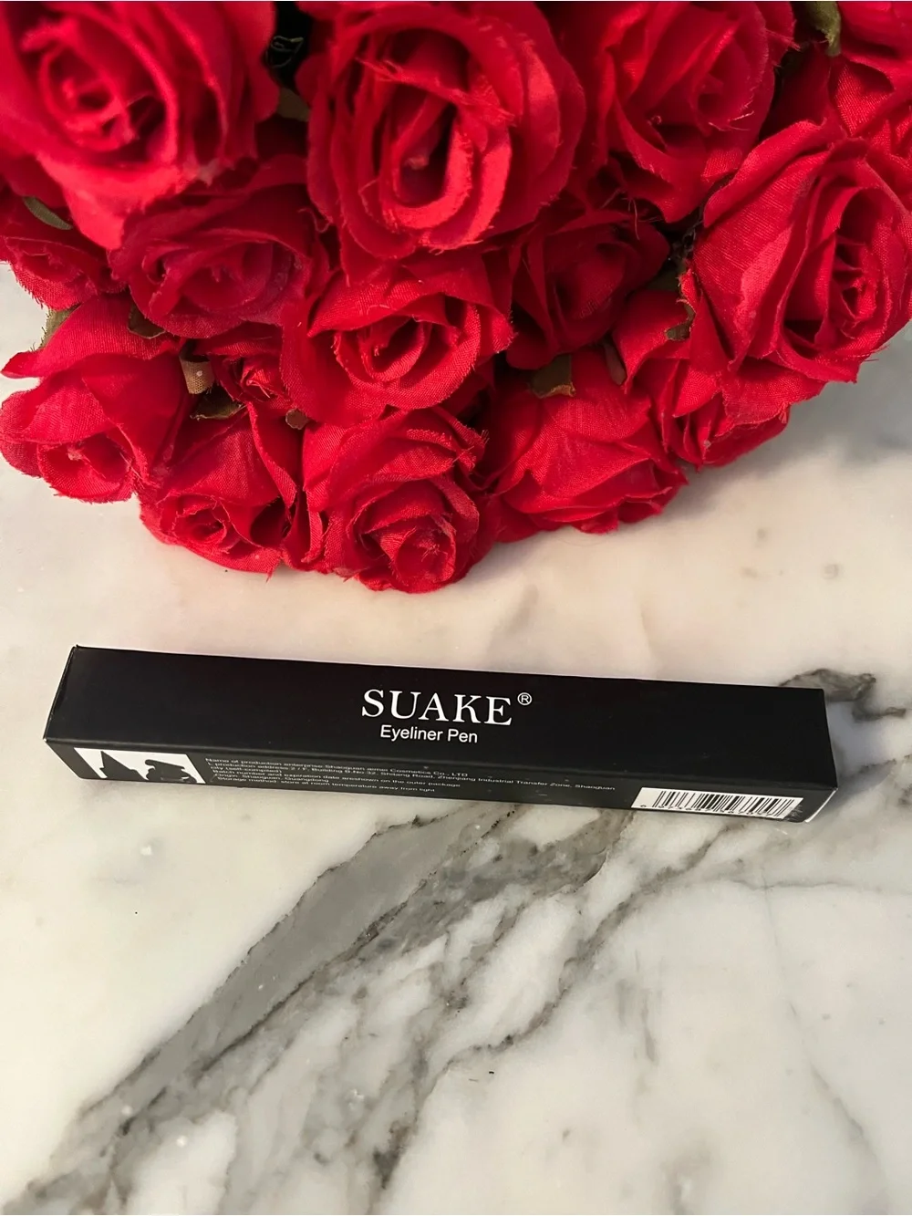 Suake Black Dual Tip precision Eyeliner Pen - Intense Black